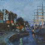 567889 Oljemålning